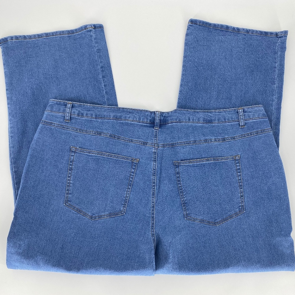 Woman  Within Faded Jeans New in Bag